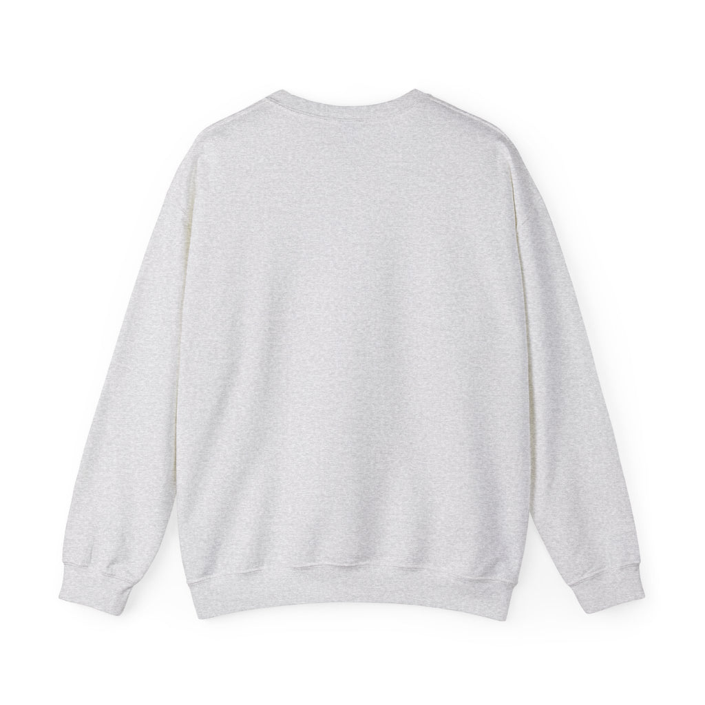 back view of Gray sweatshirt on a white background
