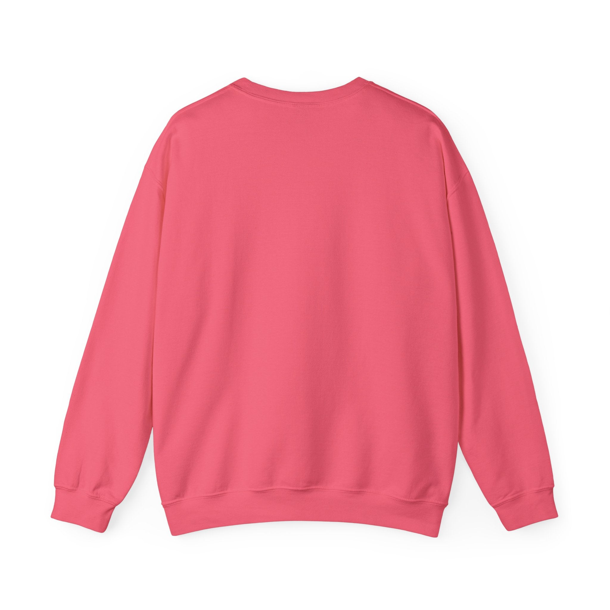 back view of Pink sweatshirt on a white background