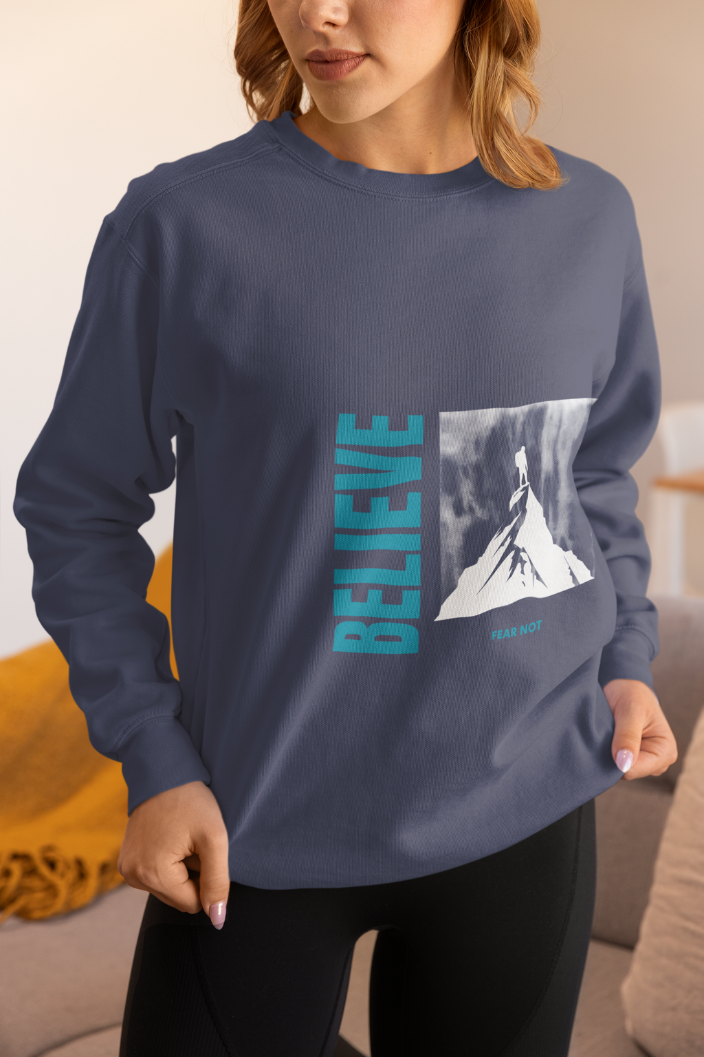 "Believe" Crewneck Sweatshirt