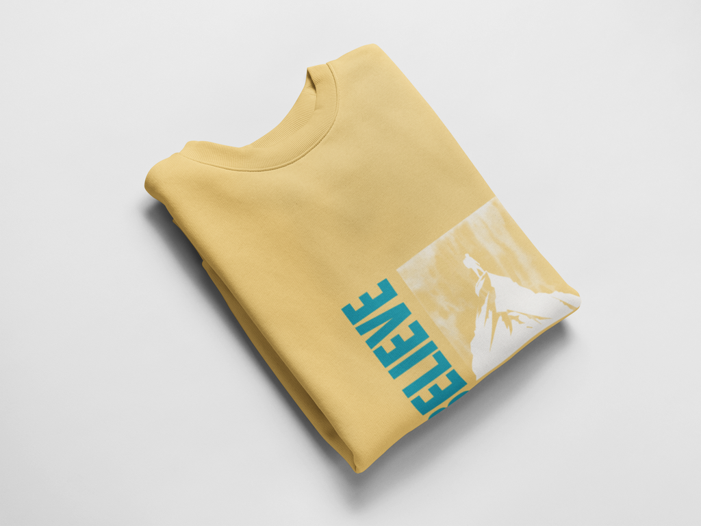 "Believe" Crewneck Sweatshirt