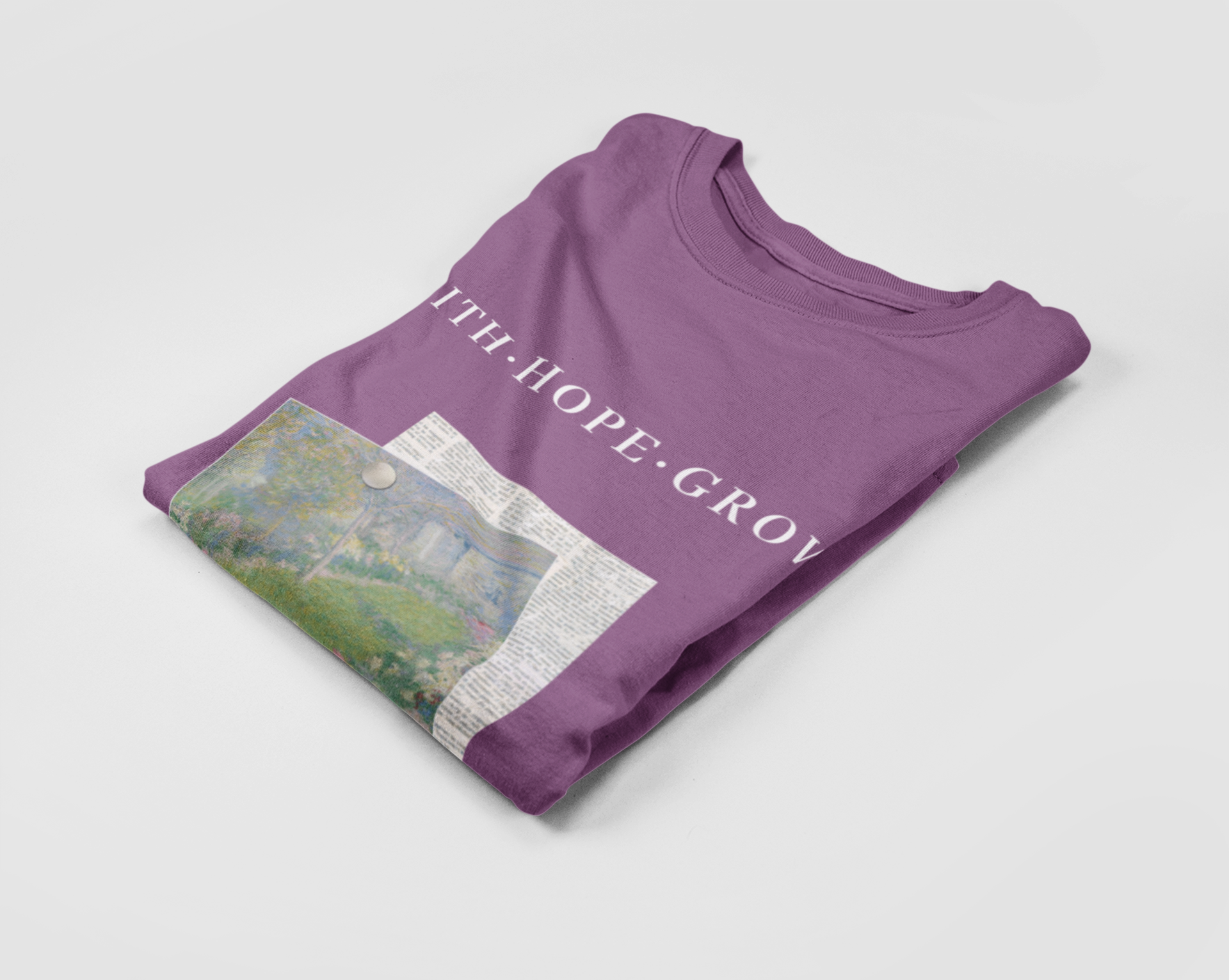 "Faith • Hope • Grow"  Long Sleeve Tee